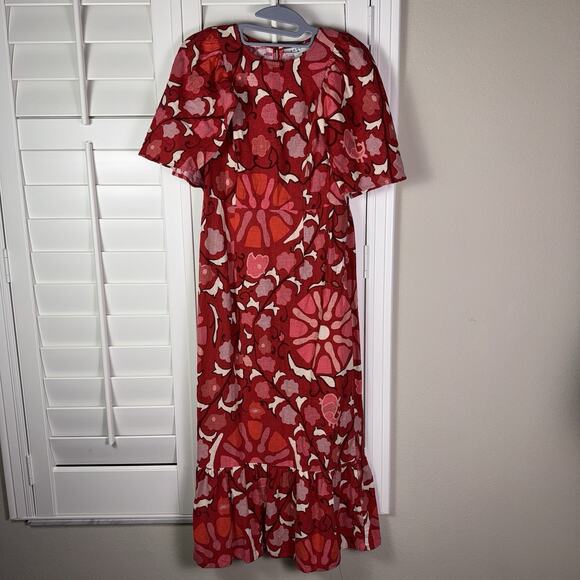 RHODE x Target Dresses & Skirts - Red Floral Midi Dress - Brand Unknown